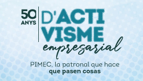 50 años de activismo empresarial en PIMEC Maresme-Barcelonès Nord