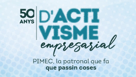 50 anys d’activisme empresarial a PIMEC Lleida