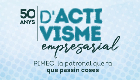 50 anys d’activisme empresarial a PIMEC Baix Llobregat-L’Hospitalet