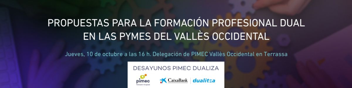 Propuestas para la formación profesional dual en las pymes del Vallès Occidental