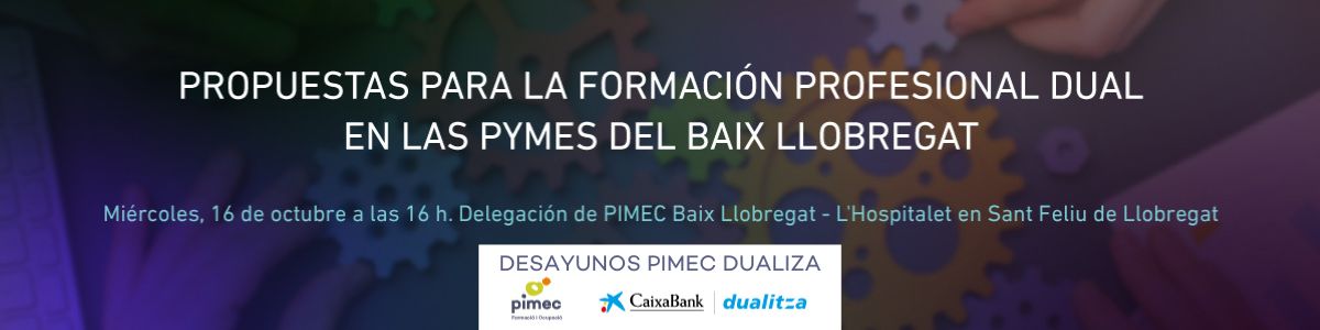 Propuestas para la formación profesional dual en las pymes del Baix Llobregat