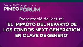 Presentación del estudio: El impacto de la repartición de los Fondos Next Generation en clave de género