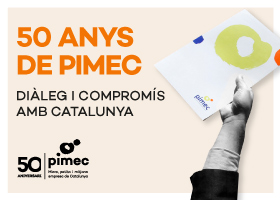 PIMEC celebra un gran acte de cloenda del 50è aniversari de l’entitat amb els presidents de la Generalitat de Catalunya