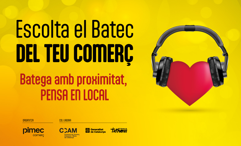 Pimec Comerç Lleida presenta la tercera edició de la campanya 'Escolta el batec del teu comerç'
