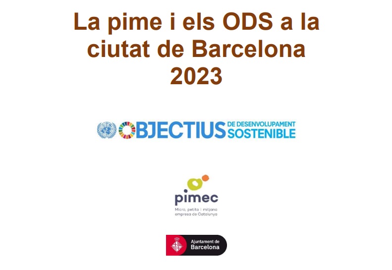 La pime i els ODS a la ciutat de Barcelona 2023