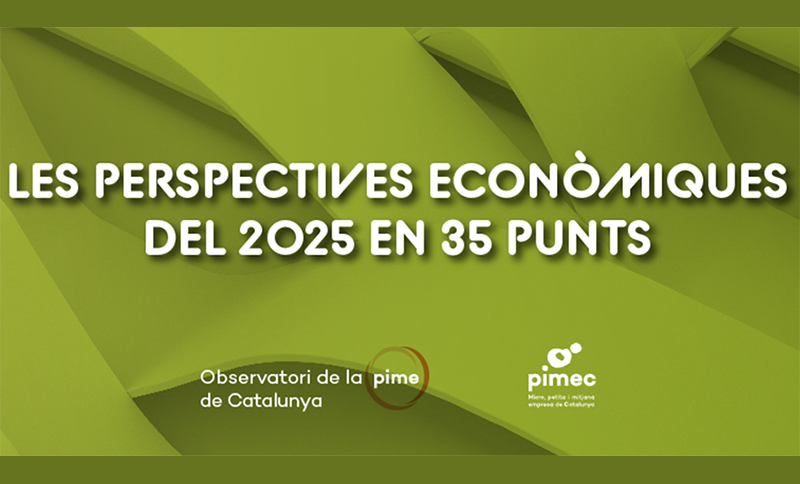 Les perspectives econòmiques del 2025 en 35 punts