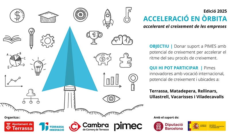 Vols fer créixer el teu projecte empresarial a Terrassa, Matadepera, Rellinars, Ullastrell, Vacarisses o Viladecavalls?