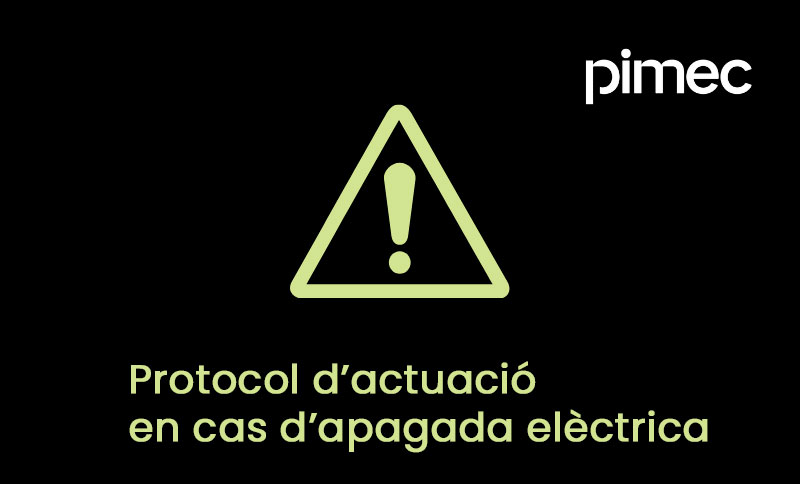 Protocol d’actuació en cas d’apagada elèctrica