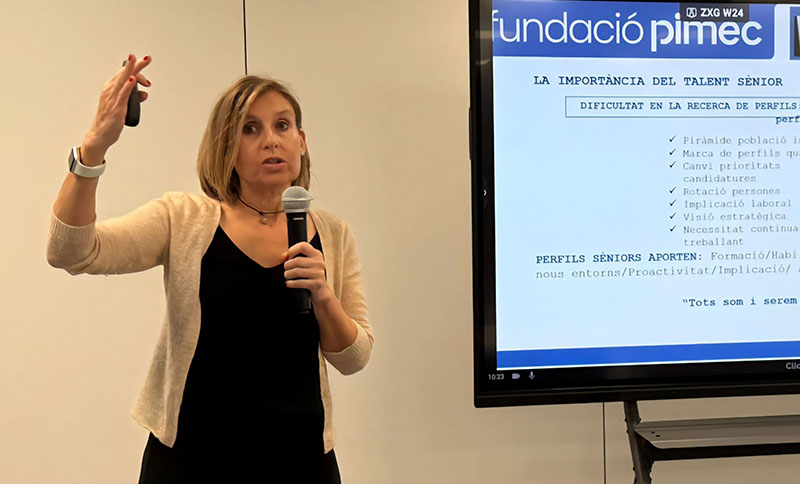 La Fundació Pimec participa en la jornada de ocupación del SOC para poner en valor el talento sénior