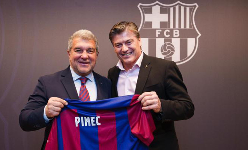 El FC Barcelona i PIMEC signen un acord per establir sinergies entre ambdues entitats