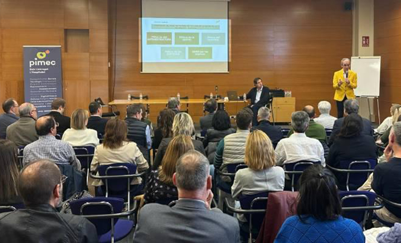Josep Ginesta, a la presentació de l’estudi ‘Incapacitat Temporal’ per a l’empresariat del Baix Llobregat: “Hem de guanyar consciència de la problemàtica de l’absentisme per IT al nostre país”