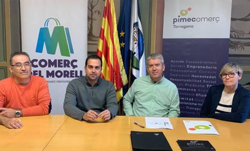 L’Associació de Comerciants i Professionals del Morell s’adhereix a PIMEC Comerç com a nou soci col·lectiu