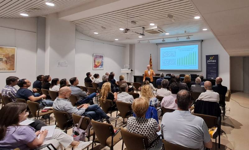 Josep Ginesta, a la presentació de l’estudi ‘Incapacitat Temporal’ al teixit empresarial de la Catalunya Central: “Hem de guanyar consciència de la problemàtica i l’alt cost econòmic i social de les baixes laborals al nostre país”