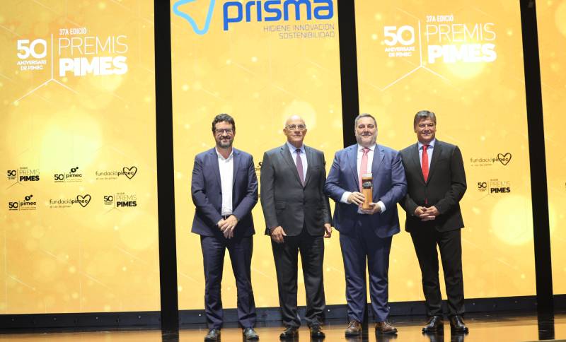 Prisma, l’empresa del Baix Llobregat guardonada en la 37a edició dels Premis Pimes