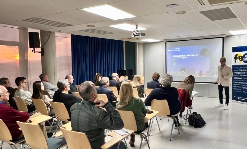 Josep Ginesta, a la presentació de l’estudi ‘Incapacitat Temporal’ a Badalona: “Cal abordar l’absentisme laboral amb una mirada transversal, millorant la gestió de la IT, perquè suposa un cost anual de gairebé el 10% del PIB català”