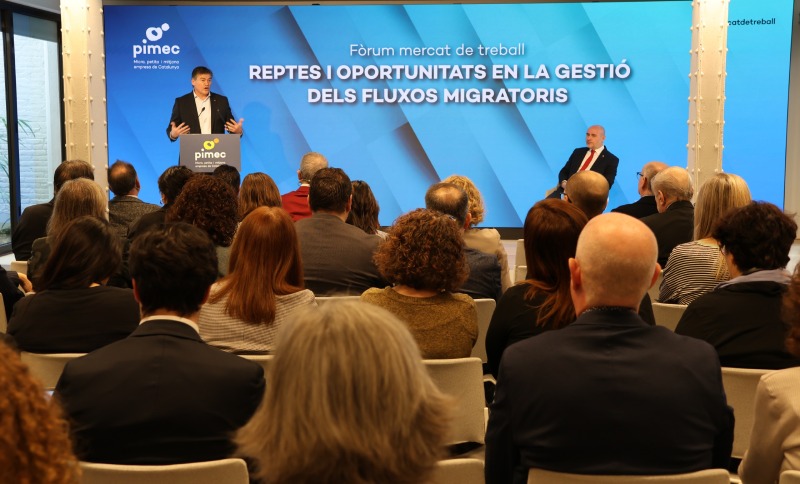 PIMEC insta a abordar el debat sobre els fluxos migratoris per afrontar els reptes que plantegen i poder aprofitar la seva aportació al nostre creixement