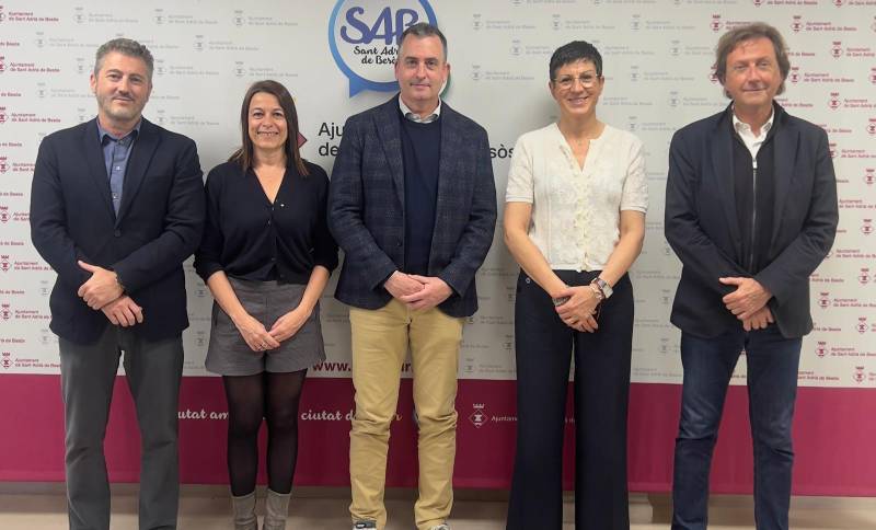 Pimec i el Gremi de Constructors de Badalona reforcen la col·laboració amb l’Ajuntament de Sant Adrià del Besòs per impulsar el sector al territori