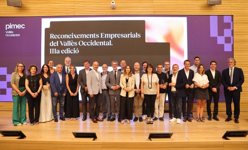 Pimec Vallès Occidental distingeix set iniciatives en la tercera edició de reconeixement al teixit empresarial de la comarca