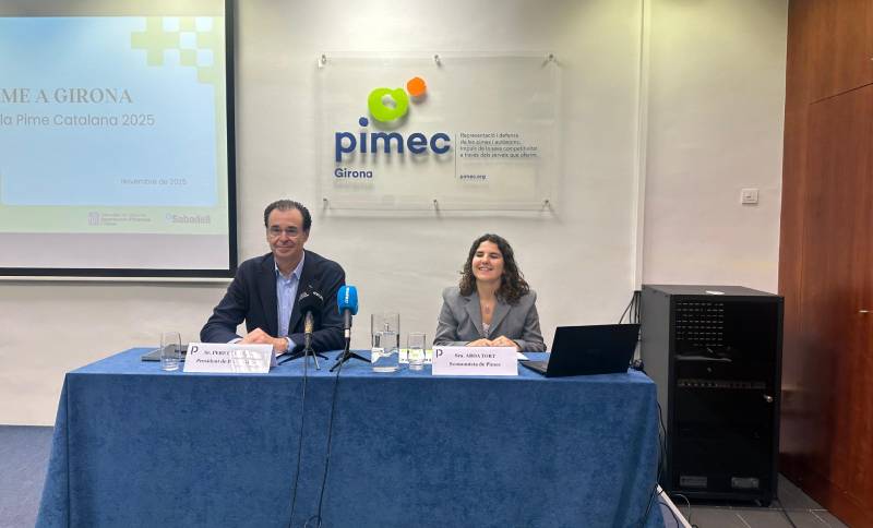 Pimec constata que les pimes gironines creixen en dimensió i mostren bons indicadors econòmics, però alerta d’una productivitat inferior a la mitjana catalana