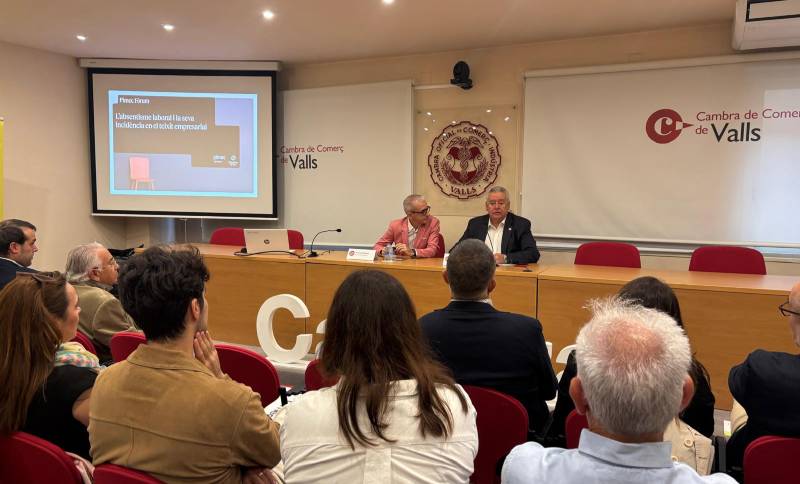 Pimec i la Cambra de Comerç de Valls analitzen l’impacte de l’augment de l’absentisme laboral amb el teixit empresarial local 